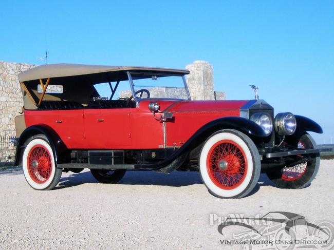 Rolls Royce Silver Ghost dual cowl phaeton